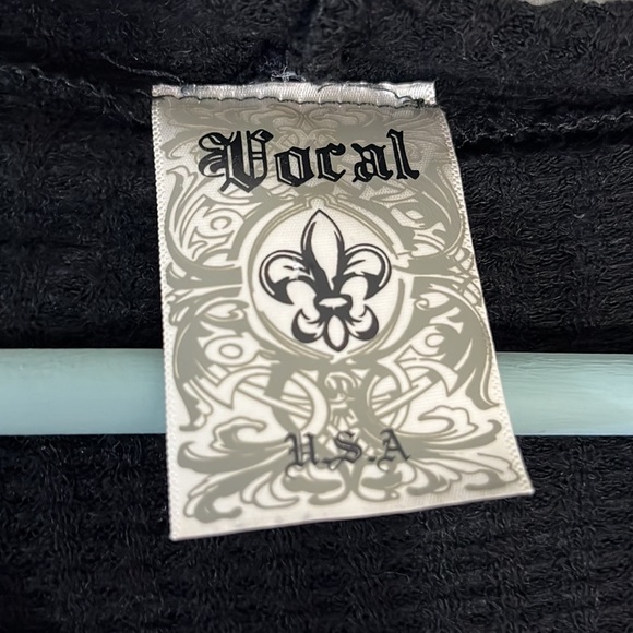 Vocal black sparkle studded hoodie top size 3XL - Picture 7 of 8